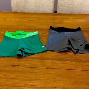 Dry fit xs girls spandex shirts(2pairs)